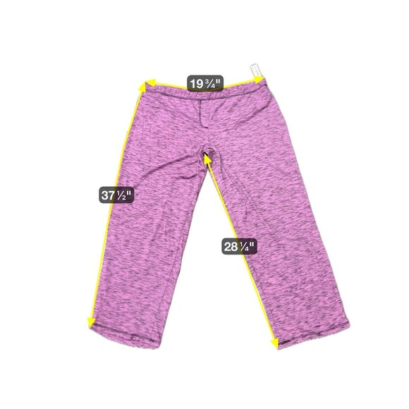George NWT Womens Radiant Orchid Heathered Lounge Pants Sz 2X - Picture 8 of 11